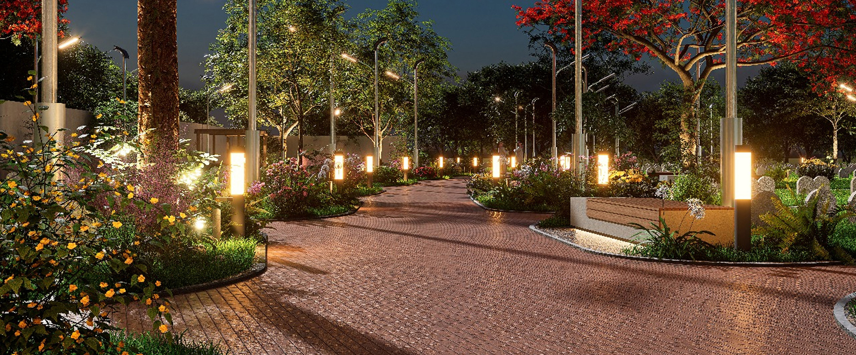 Bopar cemetry landscape view 6